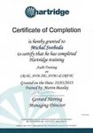 Audity stanic Hartridge